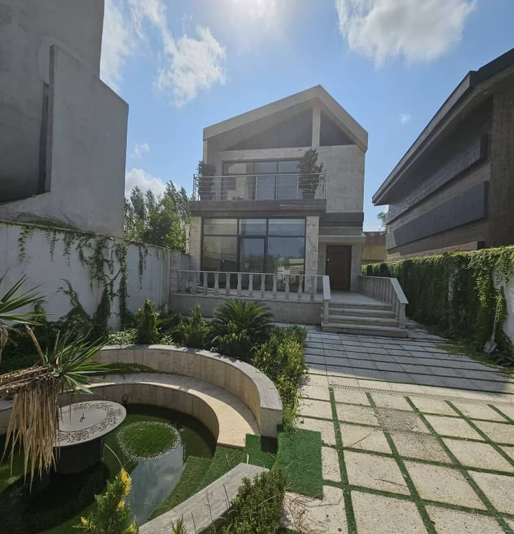 ویلا دوبلکس نوساز نما مدرن منطقه آزاد