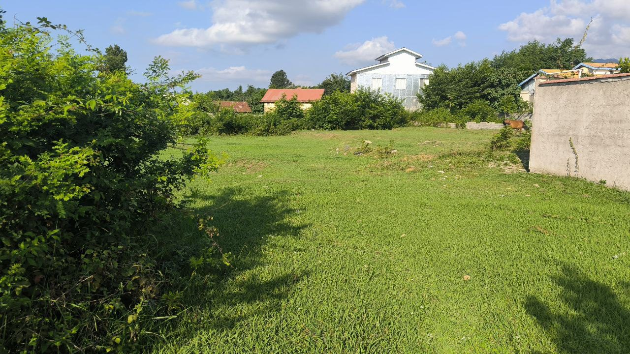 زمین مسکونی با قابلیت ساخت در روستای ازبرم
